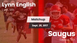 Matchup: Lynn English vs. Saugus  2017