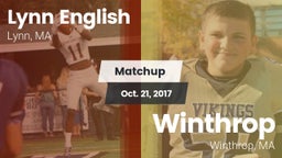 Matchup: Lynn English vs. Winthrop   2017