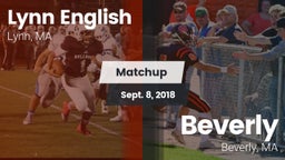 Matchup: Lynn English vs. Beverly  2018