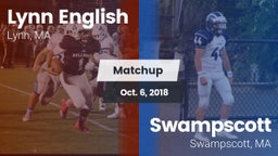 Matchup: Lynn English vs. Swampscott  2018