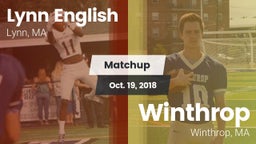 Matchup: Lynn English vs. Winthrop   2018