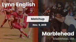 Matchup: Lynn English vs. Marblehead  2018