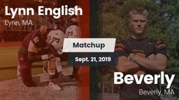Matchup: Lynn English vs. Beverly  2019