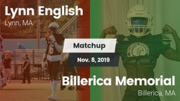 Matchup: Lynn English vs. Billerica Memorial  2019