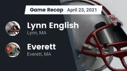 Recap: Lynn English  vs. Everett  2021