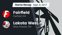 Recap: Fairfield  vs. Lakota West  2017