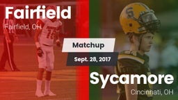 Matchup: Fairfield High, OH vs. Sycamore  2017