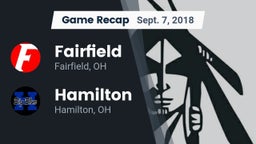 Recap: Fairfield  vs. Hamilton  2018