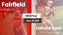 Matchup: Fairfield High, OH vs. Lakota East  2018
