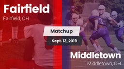 Matchup: Fairfield High, OH vs. Middletown  2019