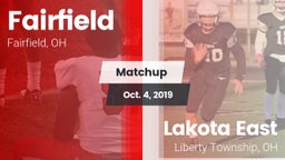 Matchup: Fairfield High, OH vs. Lakota East  2019