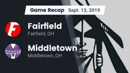 Recap: Fairfield  vs. Middletown  2019