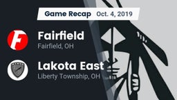 Recap: Fairfield  vs. Lakota East  2019