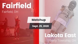 Matchup: Fairfield High, OH vs. Lakota East  2020