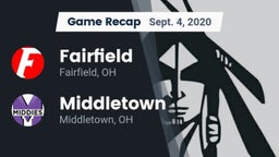 Recap: Fairfield  vs. Middletown  2020