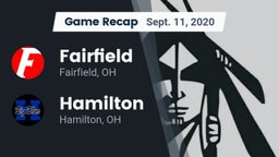 Recap: Fairfield  vs. Hamilton  2020