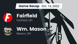 Recap: Fairfield  vs. Wm. Mason  2022