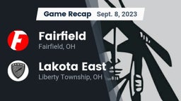 Recap: Fairfield  vs. Lakota East  2023