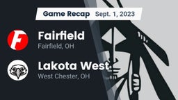 Recap: Fairfield  vs. Lakota West  2023