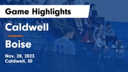 Caldwell  vs Boise  Game Highlights - Nov. 28, 2023