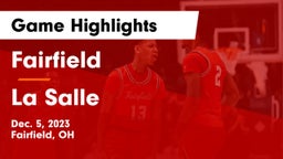 Fairfield  vs La Salle  Game Highlights - Dec. 5, 2023
