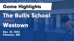 The Bullis School vs Westown Game Highlights - Dec. 22, 2023