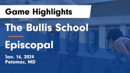 The Bullis School vs Episcopal  Game Highlights - Jan. 16, 2024