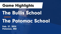 The Bullis School vs The Potomac School Game Highlights - Feb. 27, 2024