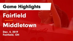 Fairfield  vs Middletown  Game Highlights - Dec. 4, 2019