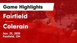 Fairfield  vs Colerain  Game Highlights - Jan. 25, 2020