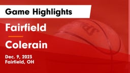 Fairfield  vs Colerain  Game Highlights - Dec. 9, 2023