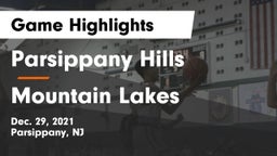 Parsippany Hills  vs Mountain Lakes  Game Highlights - Dec. 29, 2021