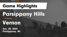 Parsippany Hills  vs Vernon  Game Highlights - Jan. 20, 2024