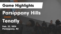 Parsippany Hills  vs Tenafly  Game Highlights - Feb. 22, 2024