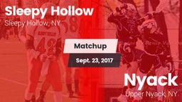 Matchup: Sleepy Hollow High vs. Nyack  2017