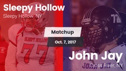 Matchup: Sleepy Hollow High vs. John Jay  2017