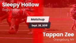 Matchup: Sleepy Hollow High vs. Tappan Zee  2018