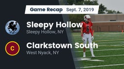 Recap: Sleepy Hollow  vs. Clarkstown South  2019
