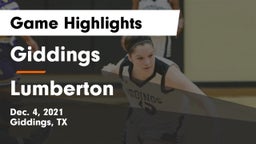 Giddings  vs Lumberton  Game Highlights - Dec. 4, 2021