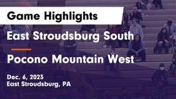 East Stroudsburg  South vs Pocono Mountain West  Game Highlights - Dec. 6, 2023