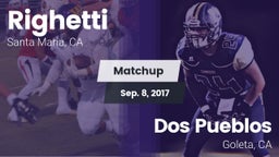 Matchup: Righetti  vs. Dos Pueblos  2017