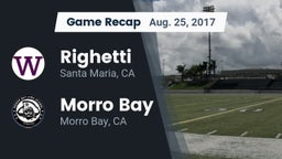 Recap: Righetti  vs. Morro Bay  2017