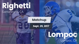 Matchup: Righetti  vs. Lompoc  2017