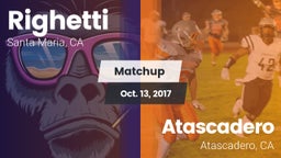 Matchup: Righetti  vs. Atascadero  2017