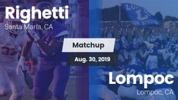 Matchup: Righetti  vs. Lompoc  2019