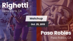 Matchup: Righetti  vs. Paso Robles  2019
