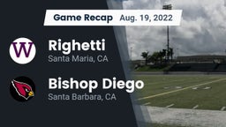 Recap: Righetti  vs. Bishop Diego  2022
