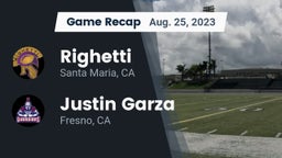 Recap: Righetti  vs. Justin Garza  2023