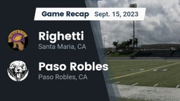Recap: Righetti  vs. Paso Robles  2023