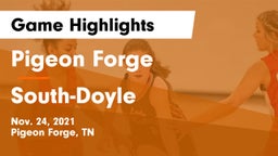 Pigeon Forge  vs South-Doyle  Game Highlights - Nov. 24, 2021